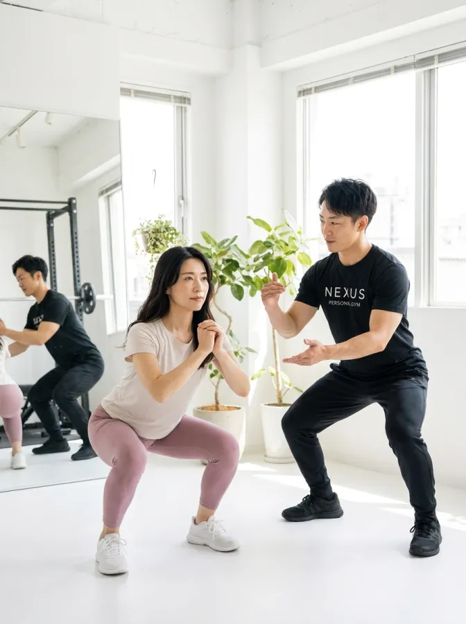 完全個室でのパーソナルトレーニング