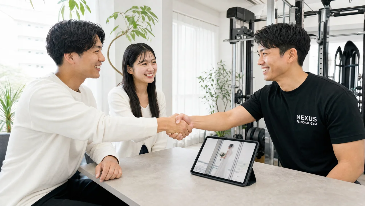 結婚式前のボディメイクを決意した女性
