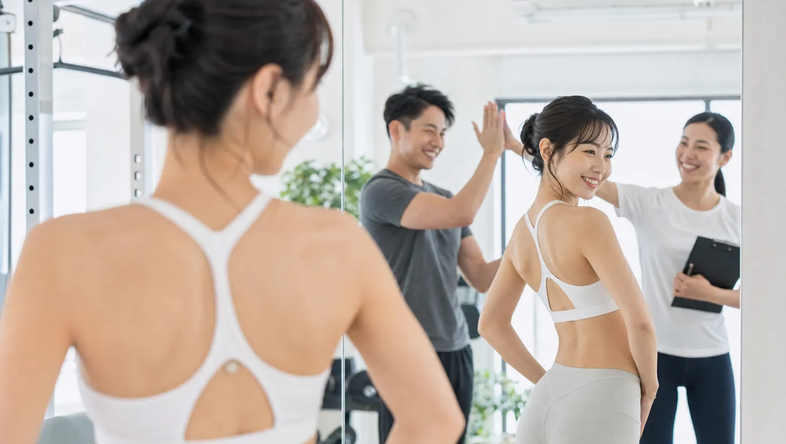 式前夜の落ち着いた明るい室内